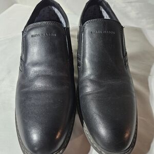Mark Nason Black Leather Loafers Size 12